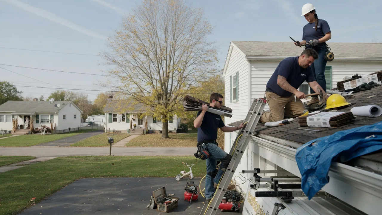 Local Roofing Contractors in Sciota, IL near me